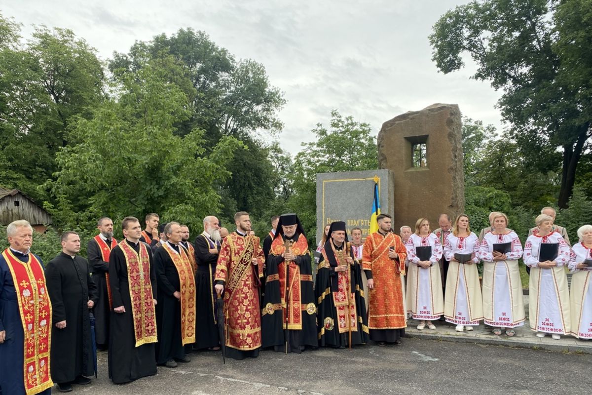 В Умані владики УГКЦ взяли участь у поминальних заходах у річницю пам’яті жертв Чортківської трагедії