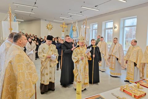 У Дрогобичі освячено душпастирський центр Святого Володимира Великого