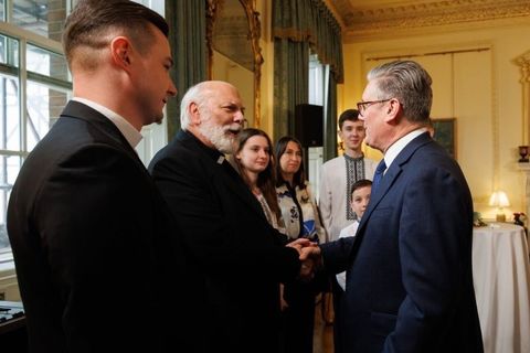 Владика Кеннет Новаківський взяв участь у Великодньому прийомі в резиденції Прем’єр-міністра Великої Британії