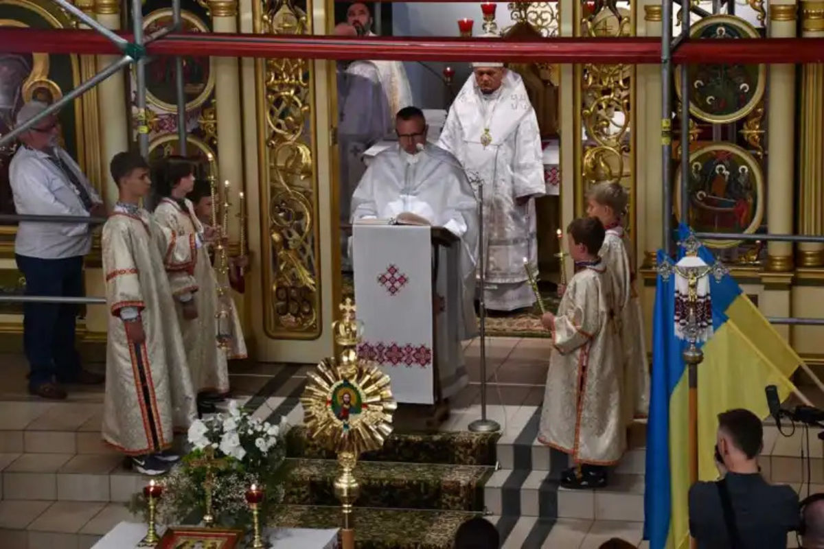 Українські греко-католики у різних парафіяльних спільнотах Польщі відзначили День Незалежності