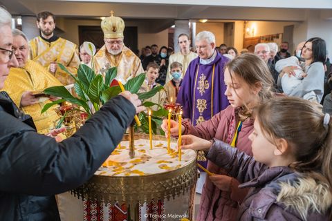 У Кошаліні (Польща) відбулося моління за припинення війни і про мир в Україні