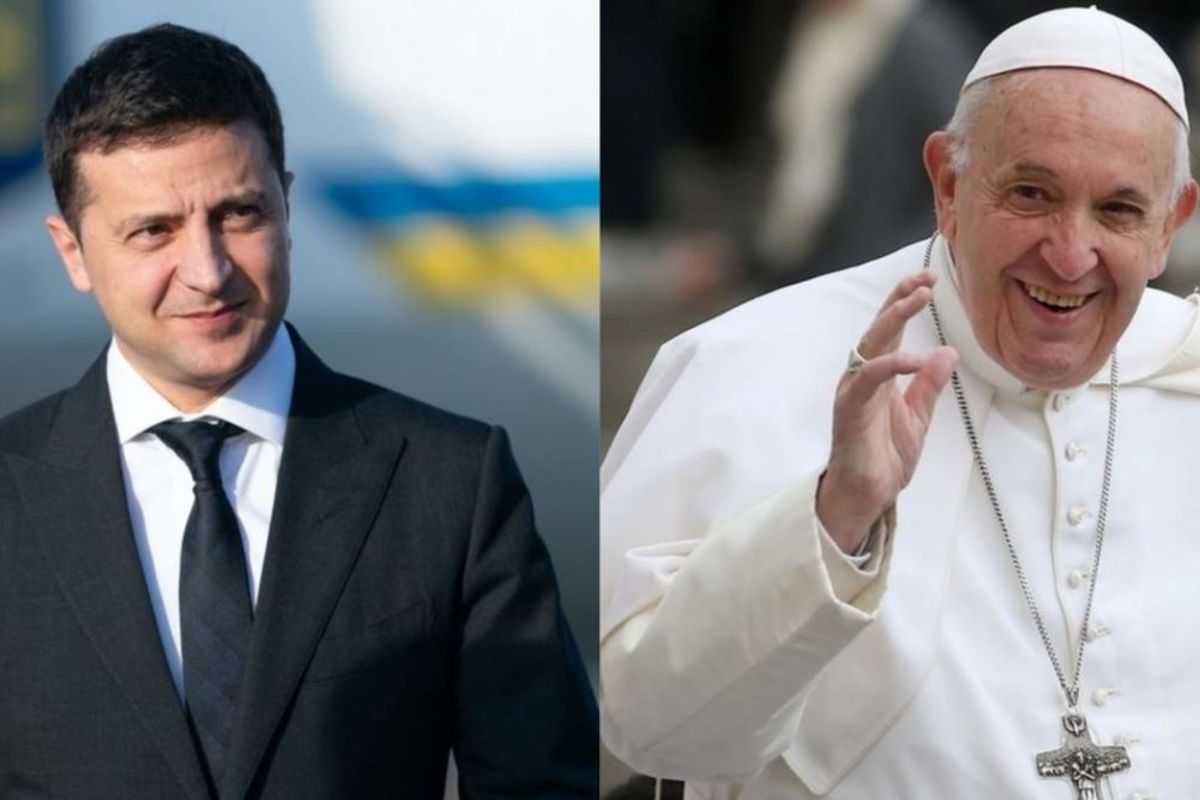 Молимось за Україну: Папа Франциск зателефонував Зеленському