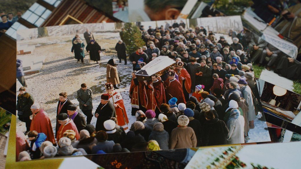 Похорон отця Івана, Івано-Франківськ.