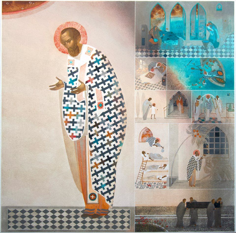 Іванка Демчук, Святий Миколай Чудотворець.