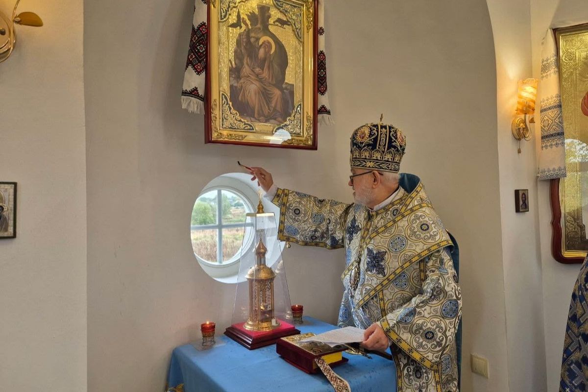 Єпископ Йосиф Мілян освятив храм та престіл парафії Святого пророка Іллі у Макарові на Київщині