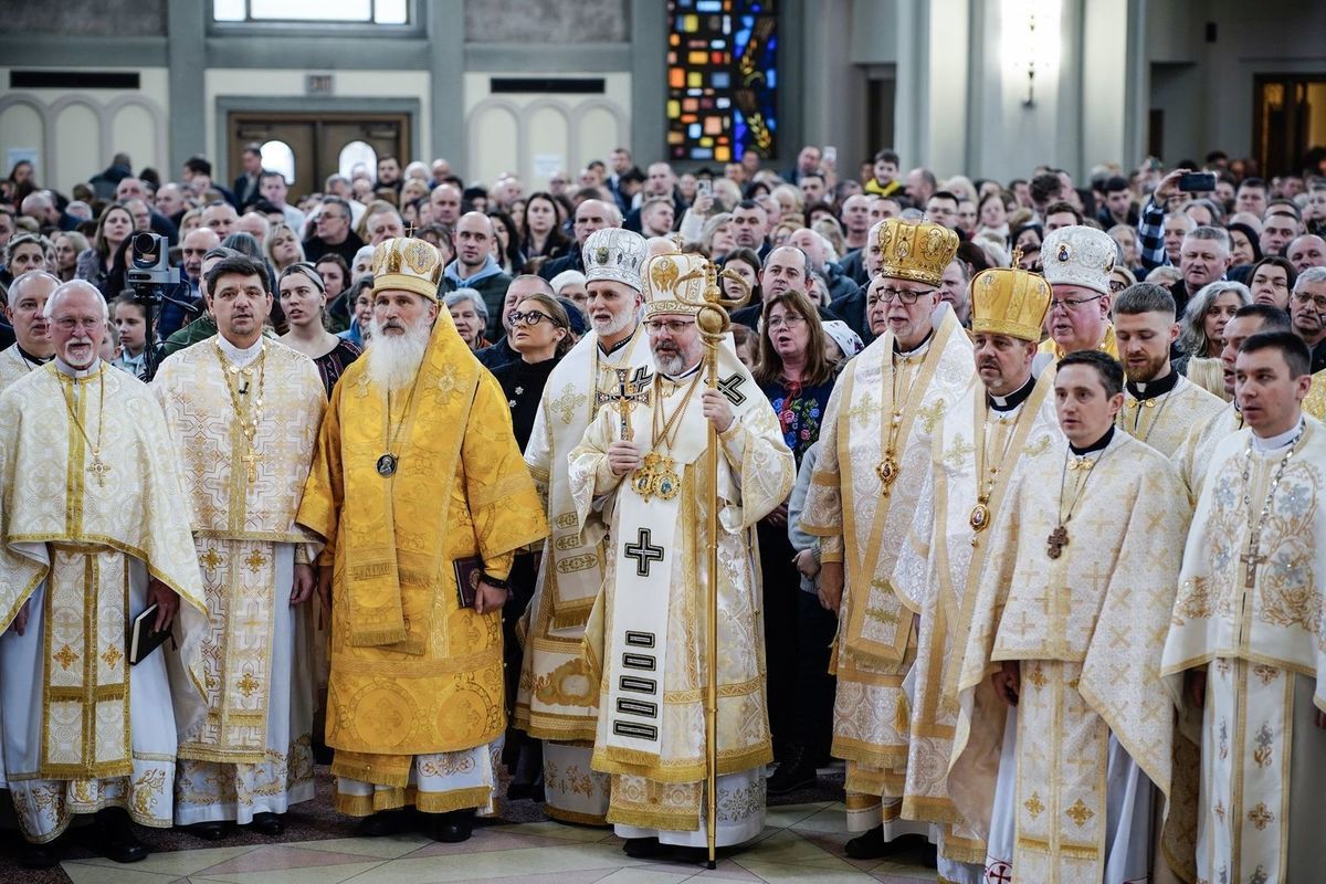 Архиєрейська Божественна Літургія в катедральному соборі Непорочного Зачаття Діви Марії у м. Філадельфія, 16 лютого 2025 року. Фото: Служба комунікації Філадельфійської архиєпархії
