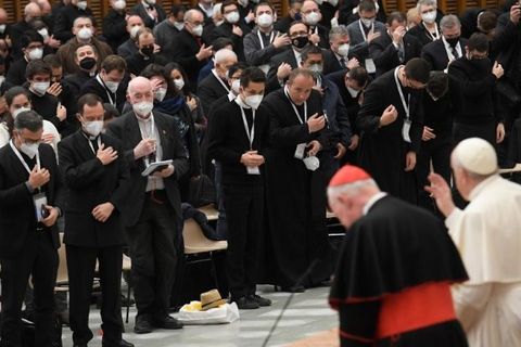 У Римі представники Патріаршої комісії УГКЦ у справах духовенства взяли участь у симпозіумі із Святішим Отцем
