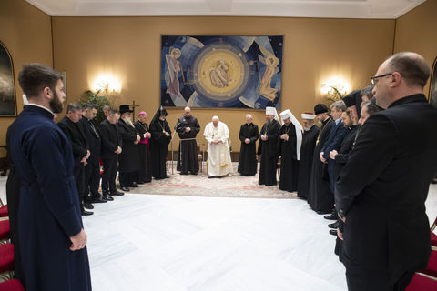 Комюніке за підсумками візиту делегації Всеукраїнської ради Церков і релігійних організацій до Ватикану