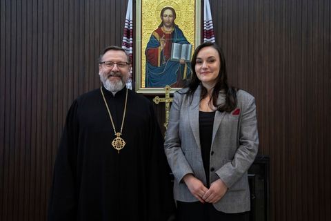 Глава УГКЦ обговорив із міністром культури України спільну відповідальність за культурну спадщину та єдність народу