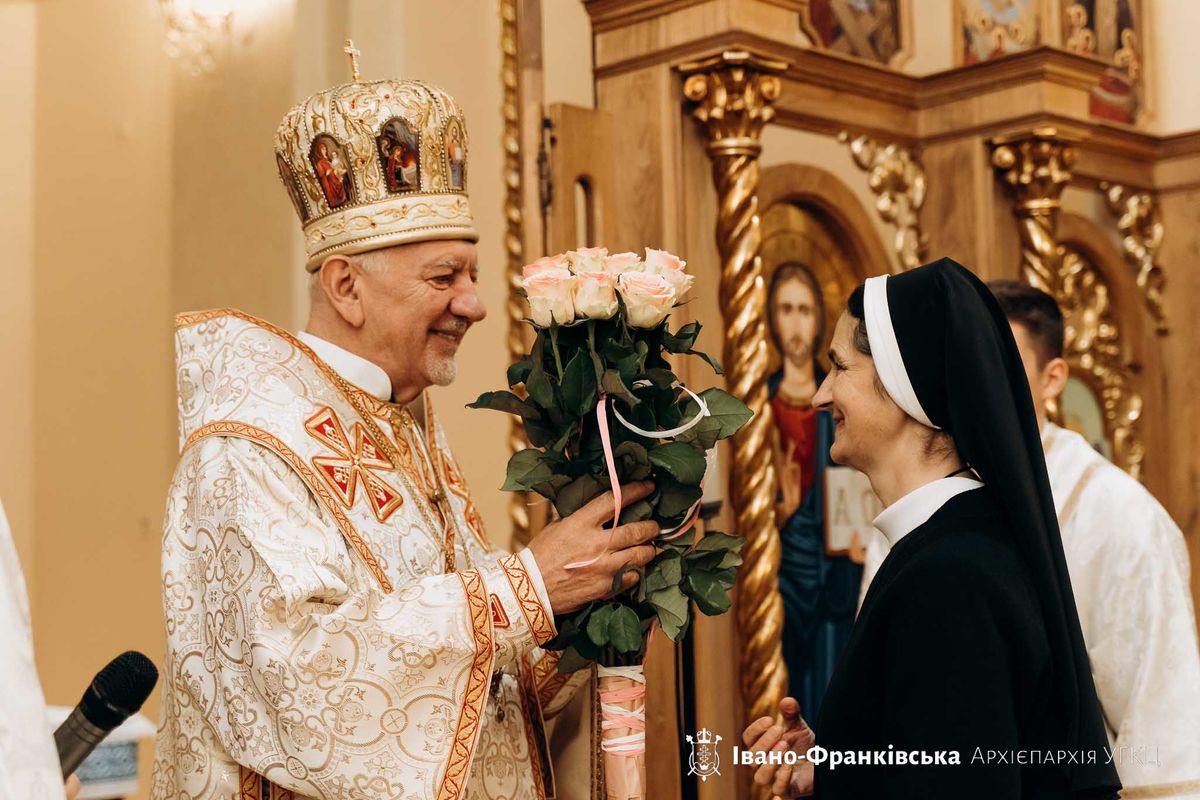 Митрополит Володимир Війтишин привітав монашество Чину Святого Василія Великого