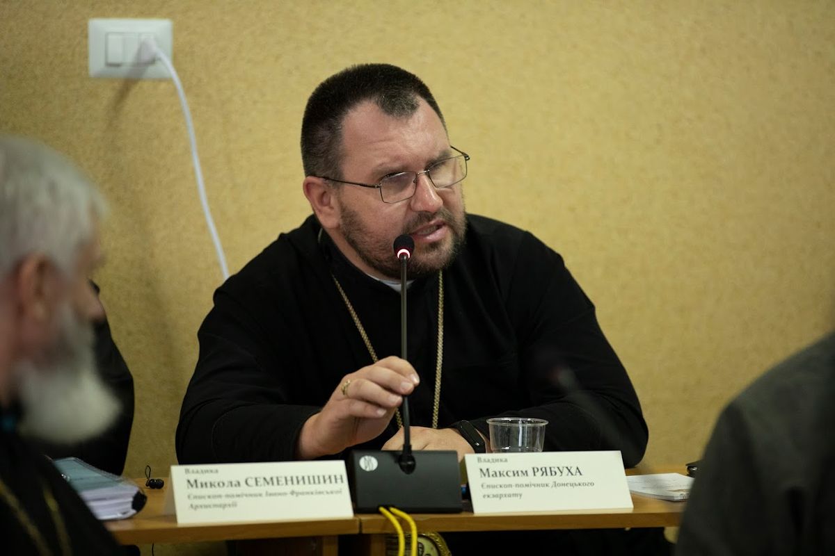 Єпископ Максим Рябуха, екзарх Донецький