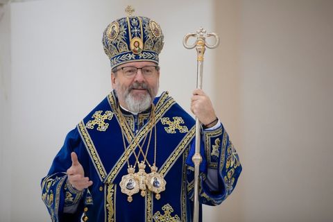 «Початок нашого спасіння»: проповідь Блаженнішого Святослава у свято Благовіщення Пречистої Діви Марії