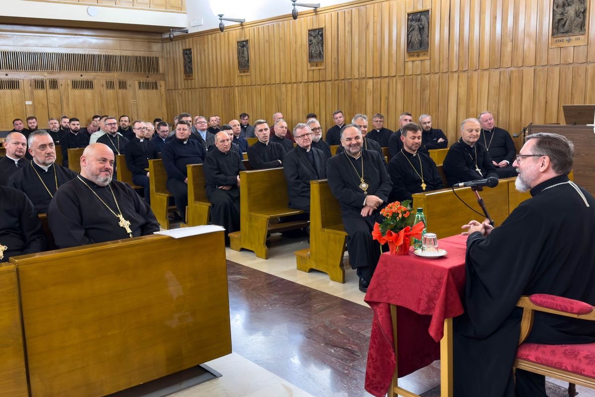 «Дуже важливо, щоби наш народ не почував себе сиротою», — Блаженніший Святослав до священників в Італії