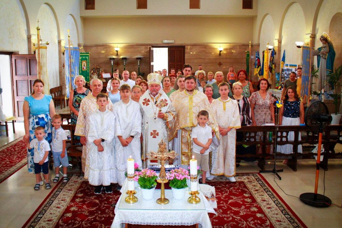 «Віра — це дар Божий, який ми отримали через наших батьків», — владика Василь Тучапець до українців у Трієсте