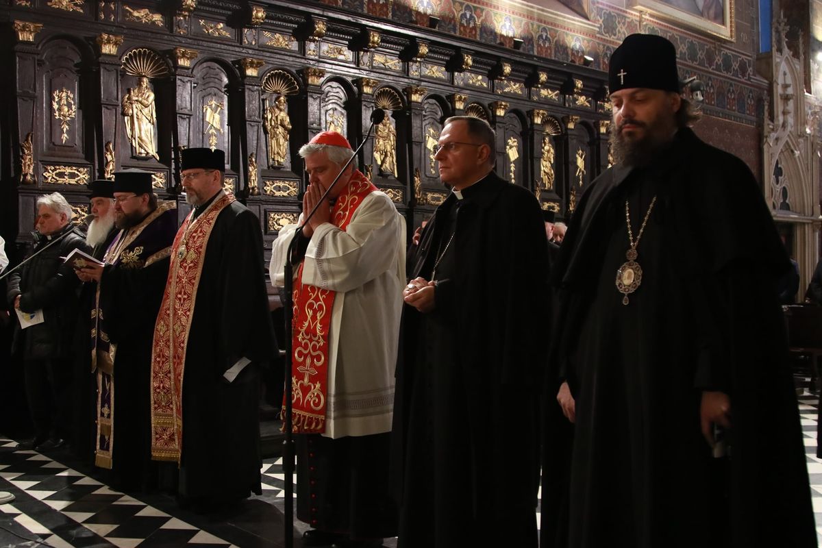У Львові за участю папського посланця за Україну молилися представники різних Церков і релігій