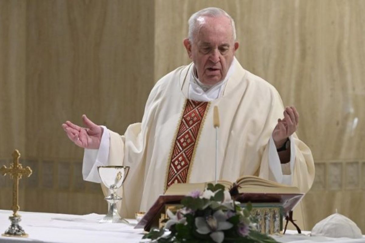 Папа Франциск: Віра без свободи неможлива. Молитва за жертви пандемії