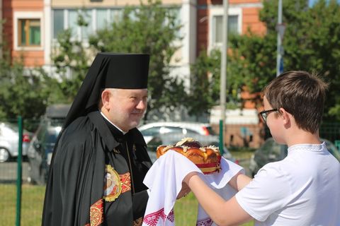 Єпископ Йосиф Мілян відвідав парафію Святої Анни в місті Вишневому на Київщині