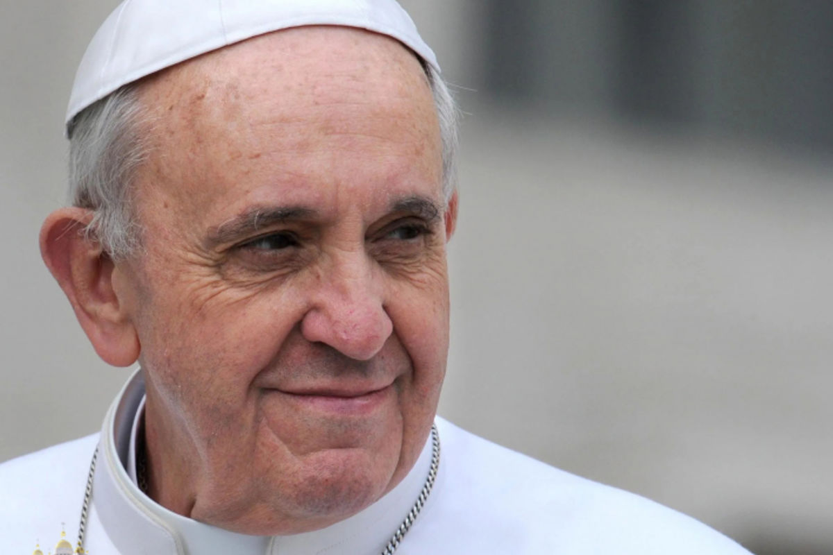«Українці захищають власну землю», — Папа Франциск про війну в Україні