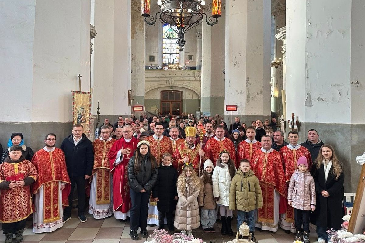 У Вільнюсі вшанували святого Йосафата Кунцевича: владика Степан Сус закликав до єдності та молитви