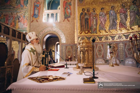 «Чому немає святих? Бо ніхто не бажає», — владика Венедикт Алексійчук у прокатедральному соборі Святої Софії в Римі