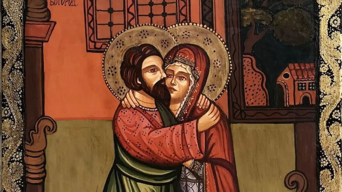 Святі Йоаким та Анна, батьки Пресвятої Богородиці.