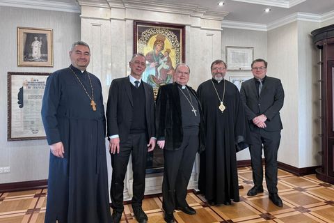 Глава УГКЦ зустрівся з делегацією Єпископської конференції Німеччини