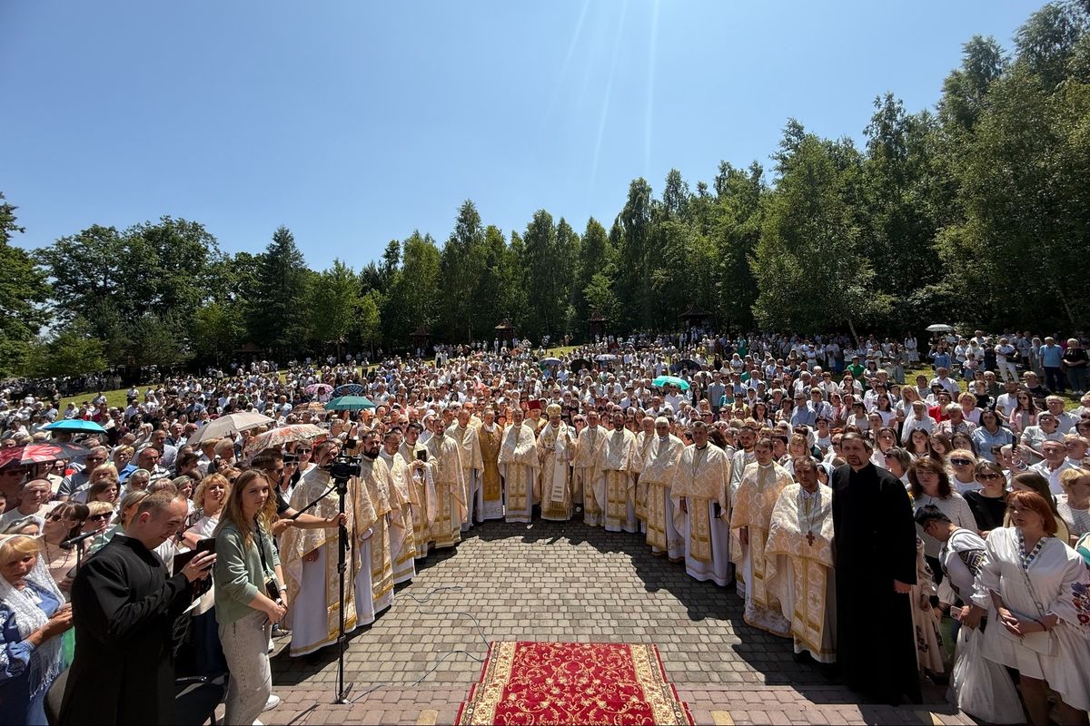 Відбулася ювілейна проща Самбірсько-Дрогобицької єпархії до відпустового місця у с. Биличі на Старосамбірщині