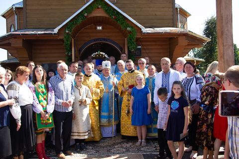 У с. Грабовець біля Стрия відзначили 100-ліття храму Різдва Пресвятої Богородиці