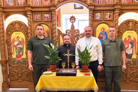 Єпископ Андрій Хім’як відвідав Львівську установу виконання покарань № 19