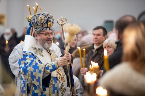 «У Христі є світло, яке веде нас до зустрічі з Богом», — Глава УГКЦ у свято Стрітення