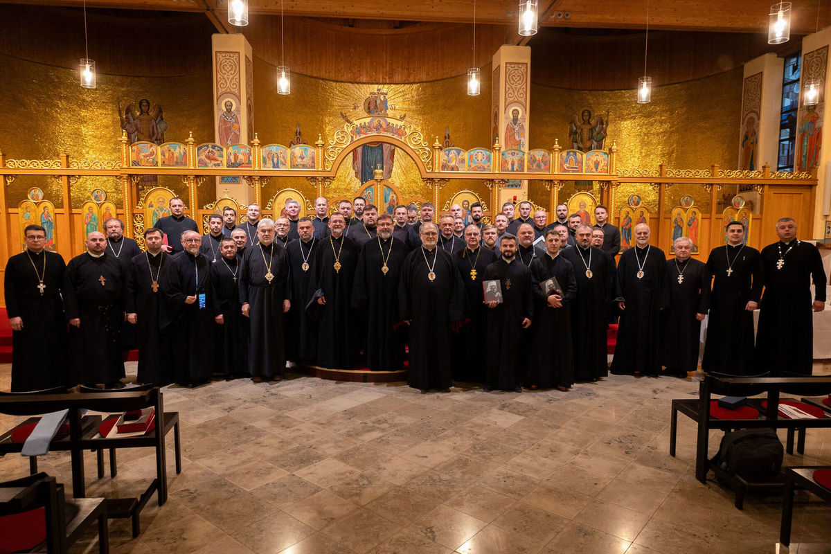 Зустріч священників Апостольського екзархату у Німеччині та Скандинавії з членами Постійного Синоду УГКЦ