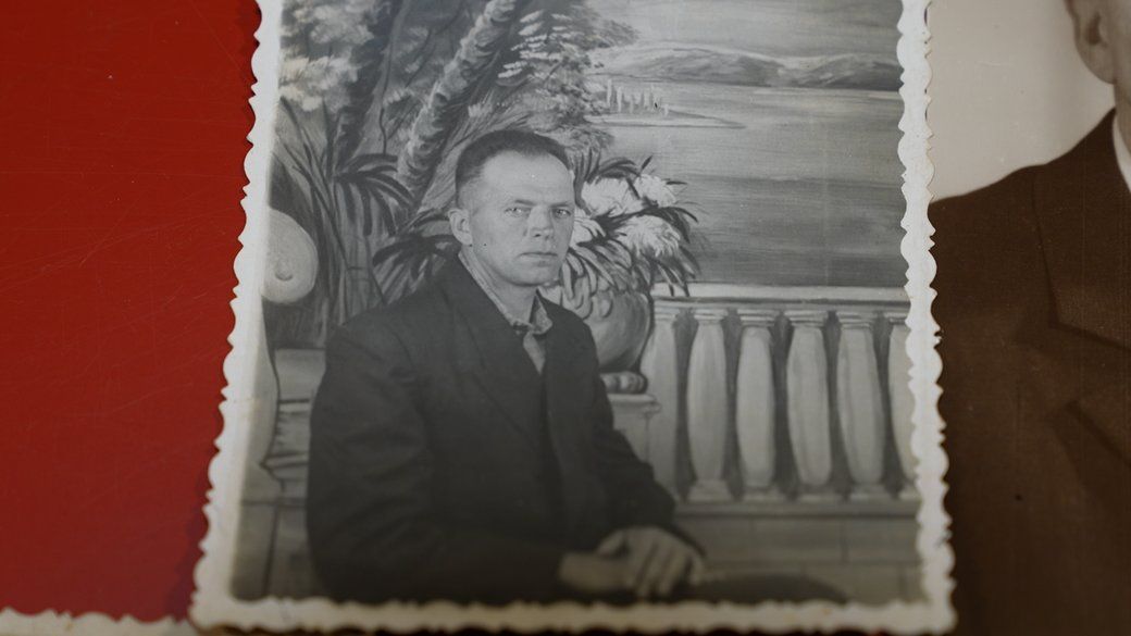 Отець Іван під час перебування на засланні, 1956 рік. Джерело фото: Світлина з родинного архіву Наталії Цебрій.