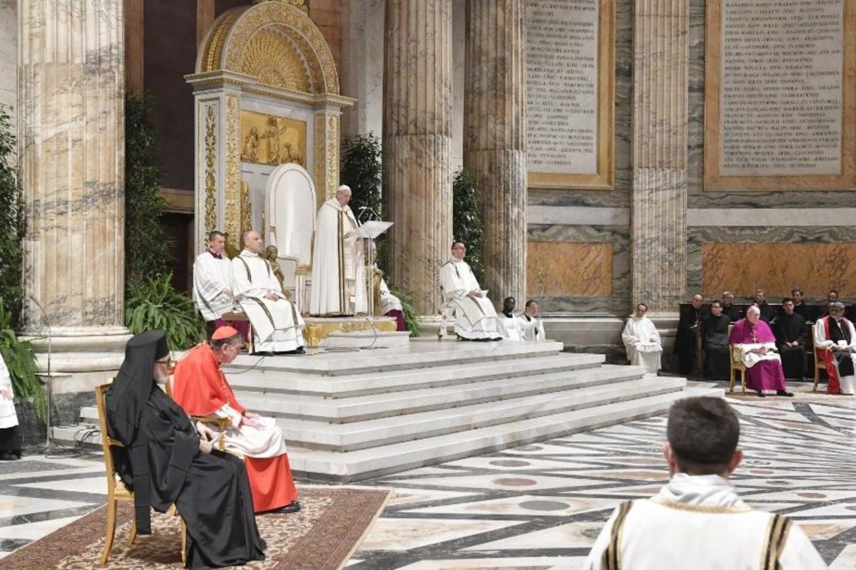 Папа на завершення Тижня молитов за єдність: Пріоритетом Бога є спасіння всіх