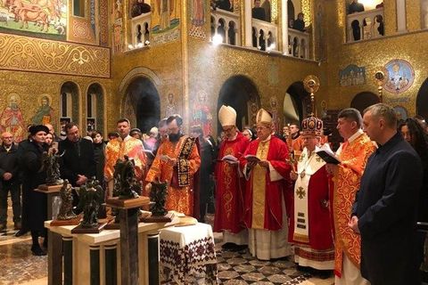 Пам’ять і молитва за мир: спогадування Голодомору в соборі Святої Софії в Римі