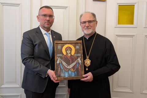 Єпископ Вроцлавсько-Кошалінський зустрівся з Генеральним консулом України в Кракові