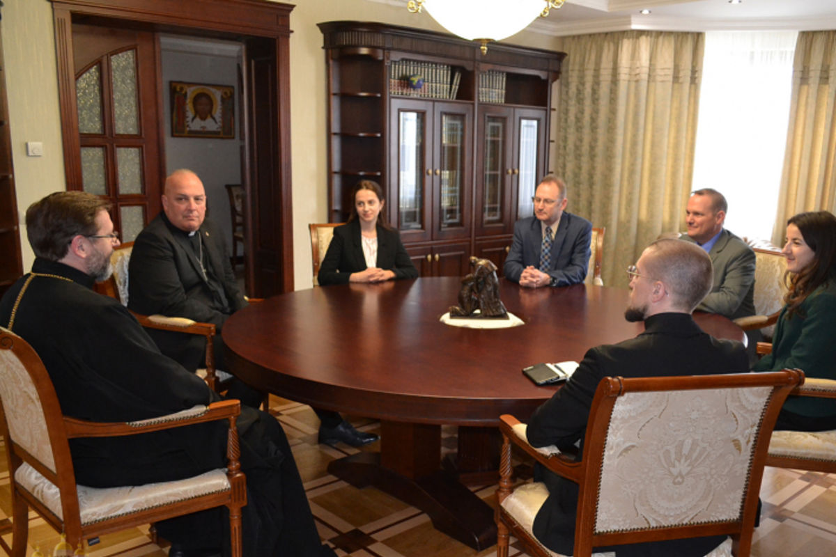Глава УГКЦ зустрівся з військовими капеланами військ США у Європі