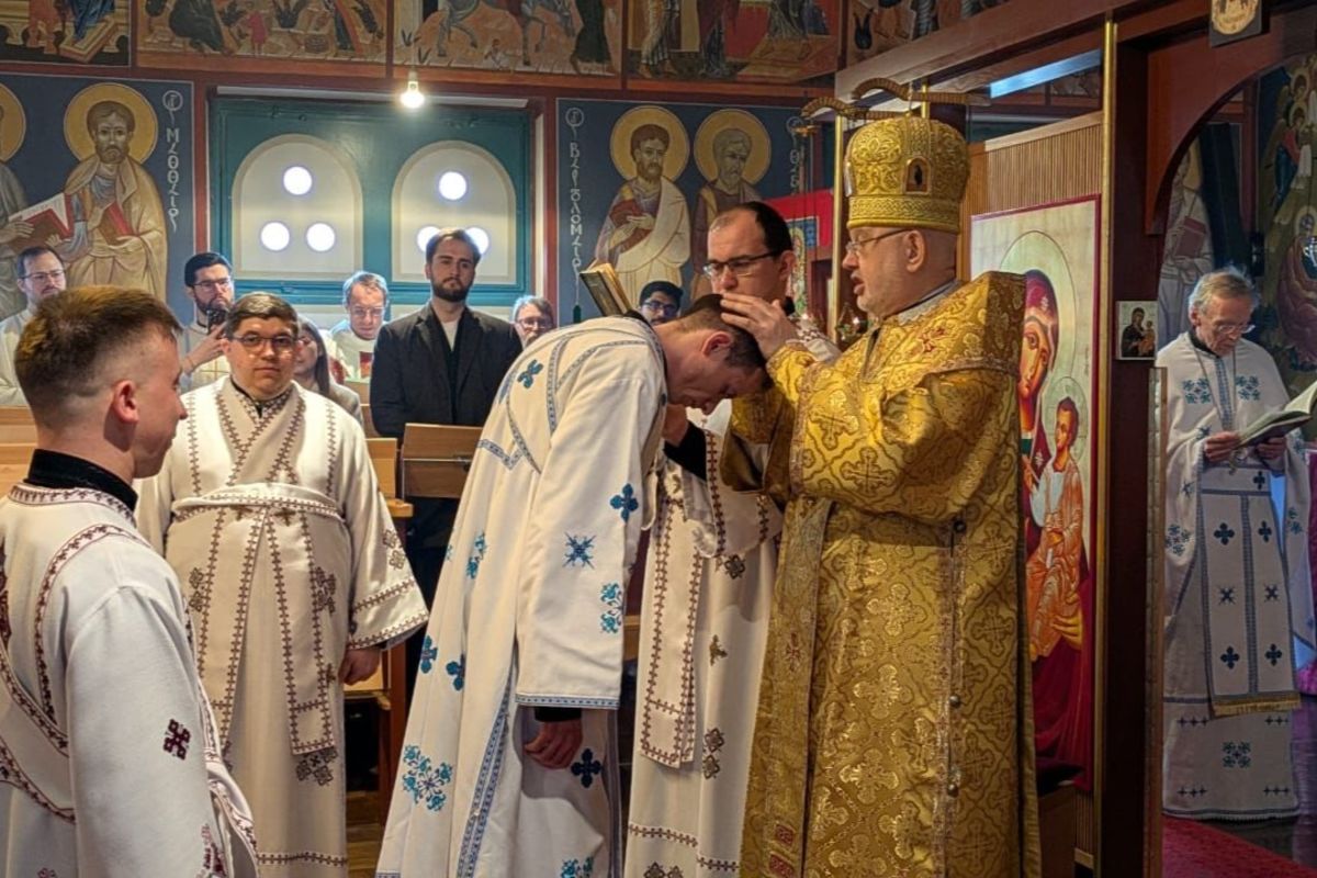 Єпископ Йосиф Мілян відвідав Східну колегію в Айхштетті, де уділив дияконські свячення