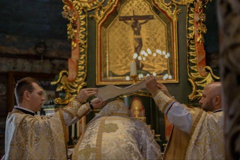 У Глинянах відзначили 90-річчя чудесного оновлення ікони Розп’яття Христового