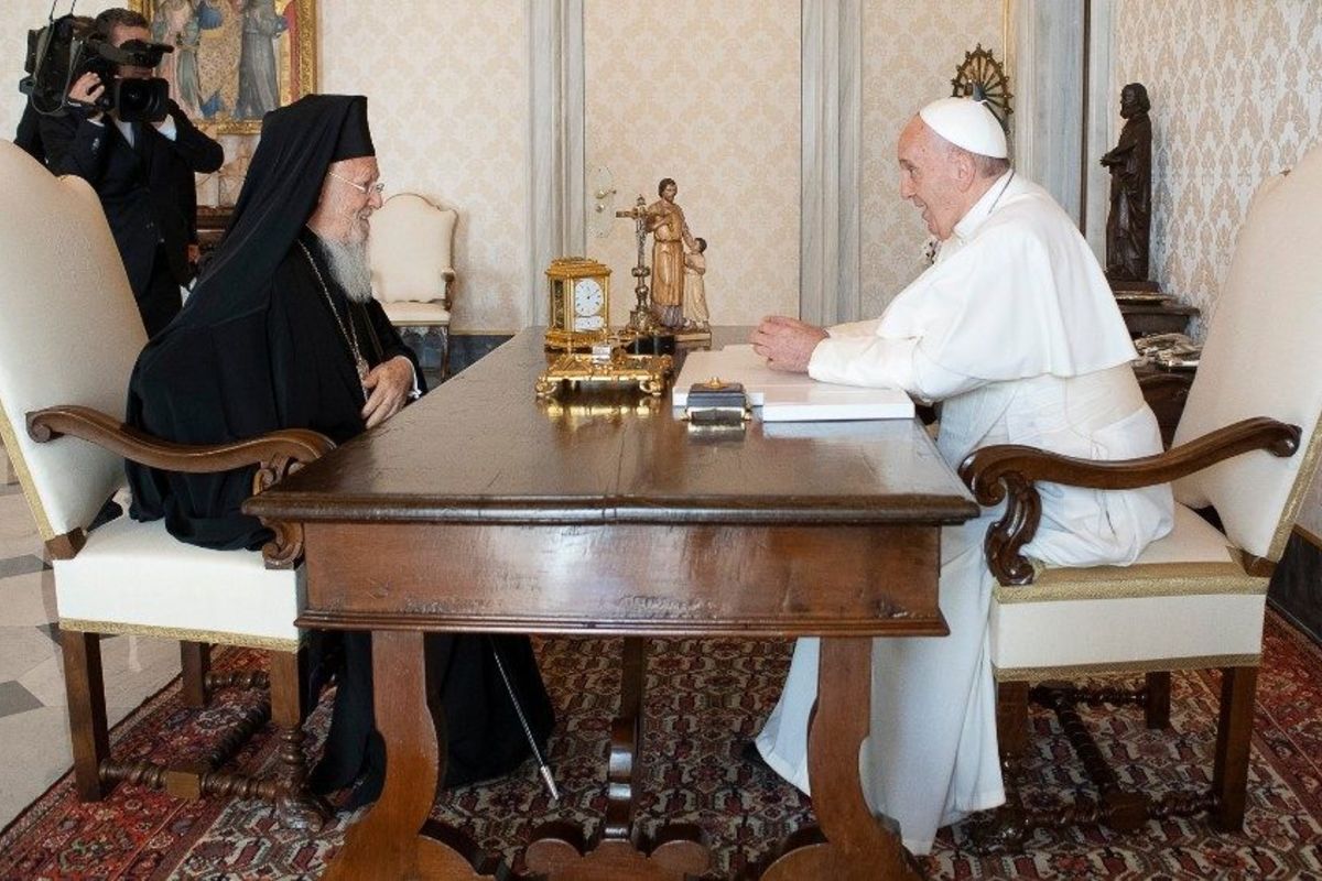 Папа Франциск прийняв у Ватикані Патріарха Вартоломея І
