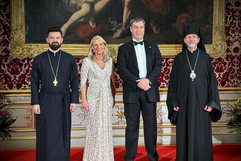 Владика Богдан Дзюрах відвідав новорічний прийом Міністра-президента Баварії