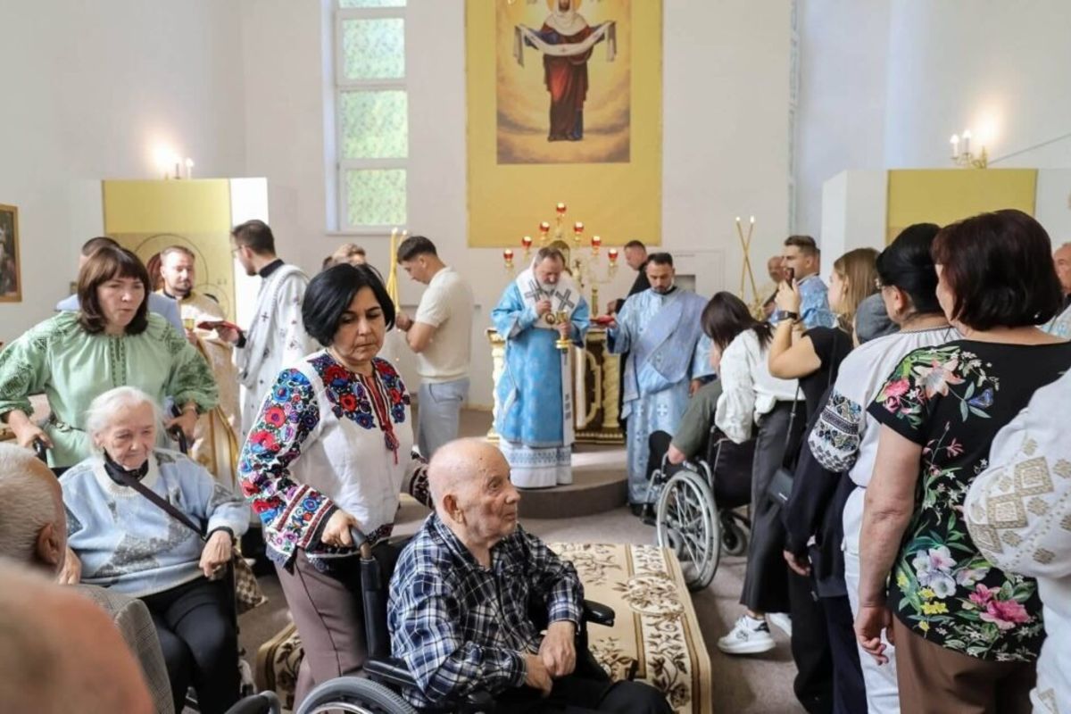 Митрополит Ігор Возьняк освятив нову каплицю у Львівському геріатричному пансіонаті
