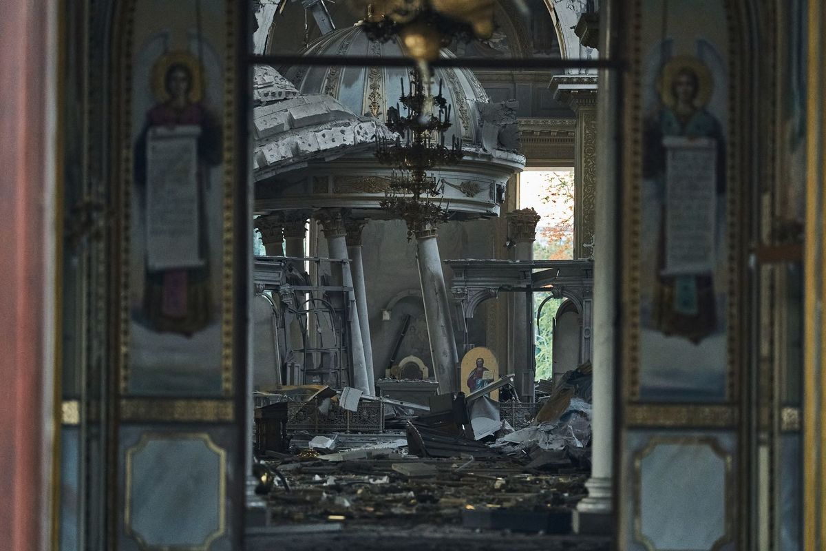 Глава УГКЦ про руйнування собору в Одесі: «Мати патріарха, який спочатку освятив храм, а потім благословив ракету, яка його знищила, — катастрофа»