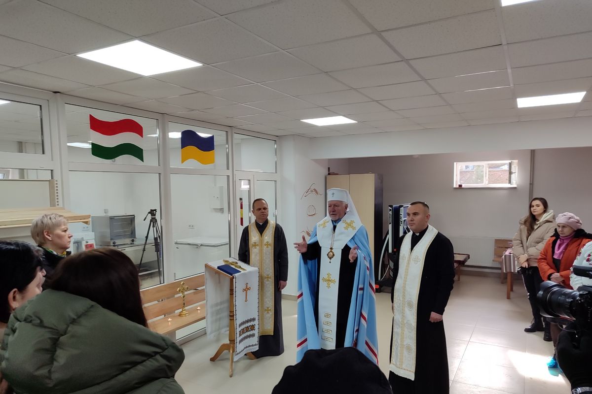 Митрополит Володимир Війтишин освятив соціальну пекарню при парафії Св. пророка Іллі