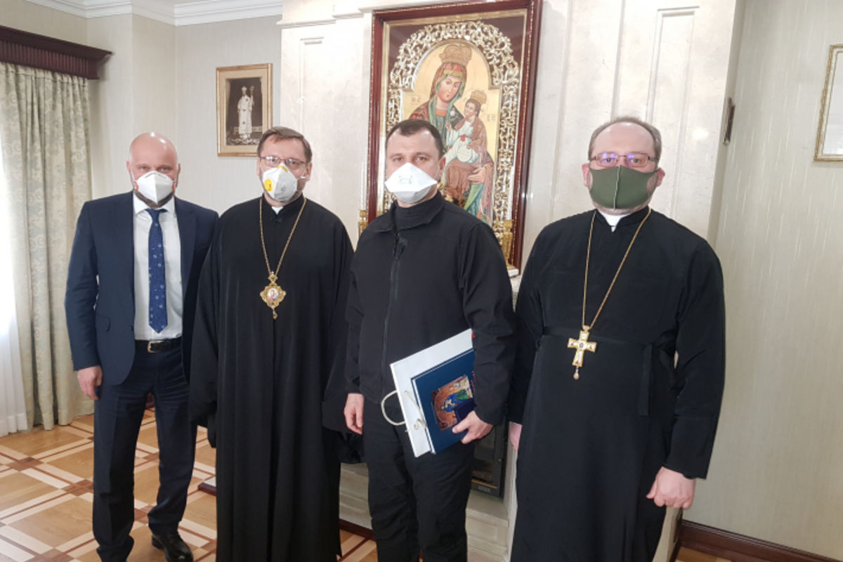 Блаженніший Святослав провів робочу зустріч з головою Національної поліції України
