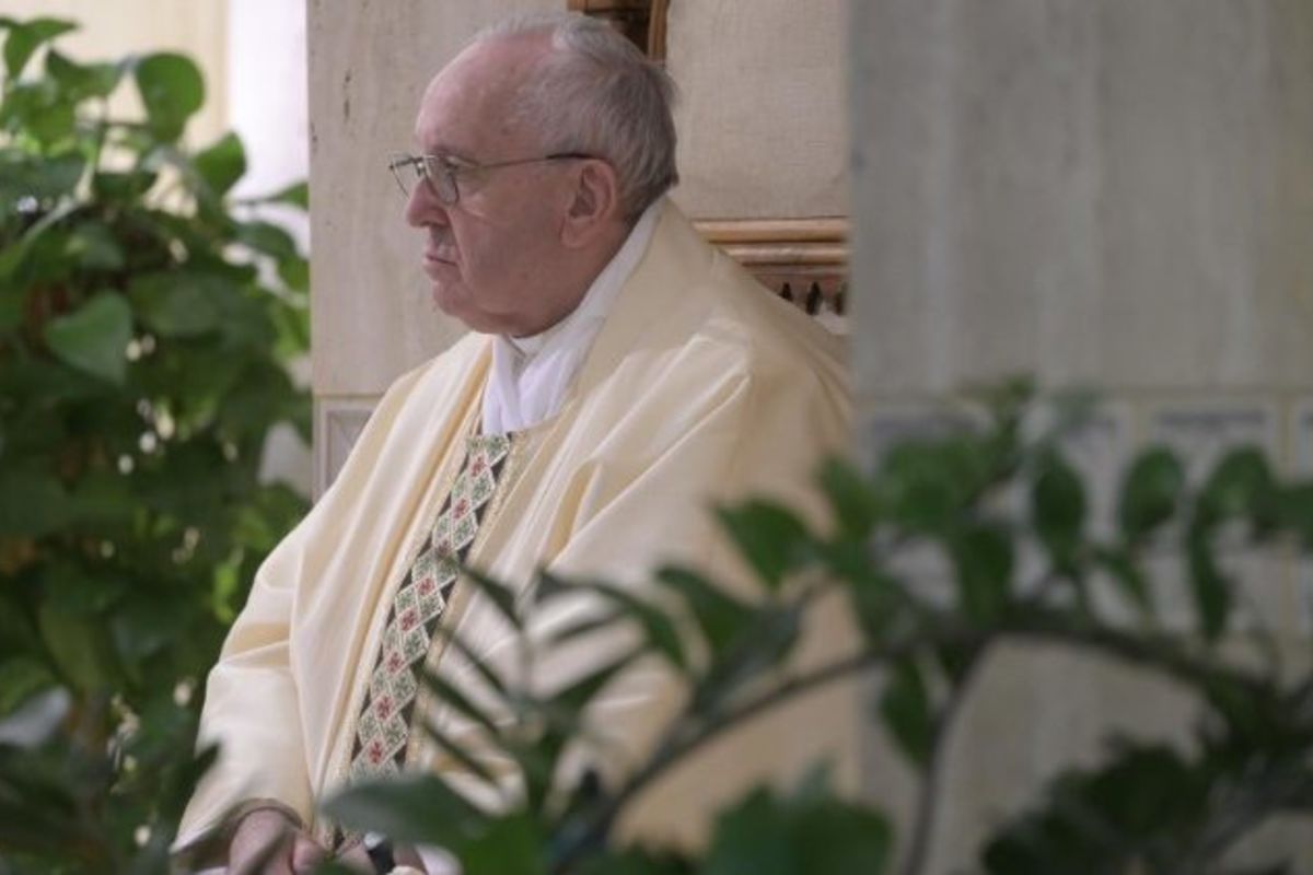 Папа Франциск: Нехай Бог захистить нас від духовної світськості, що нищить Церкву