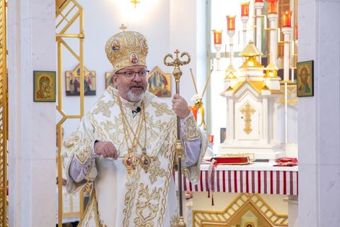 «Причасні повноти у Христі»: проповідь Блаженнішого Святослава у свято Обрізання Господнього і Святого Василія Великого