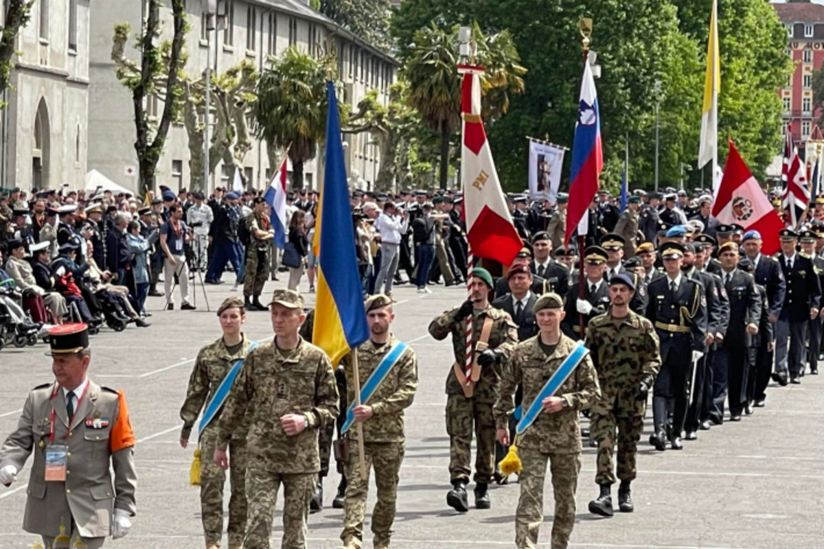 Представники України взяли участь у 62-му Міжнародному військовому паломництві до Люрду