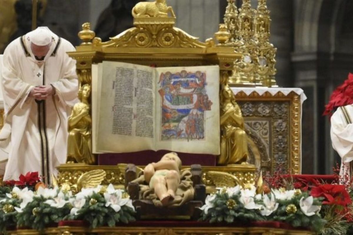 Папа: Різдво спонукає замислитися над добротою Бога