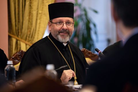 «Незалежна Українська держава є синонімом релігійної свободи», — Глава УГКЦ на зустрічі Ради Церков з послами G7