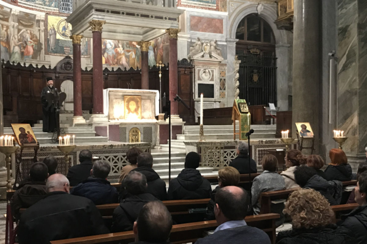 Глава УГКЦ відвідав спільноту св. Егідія у Римі